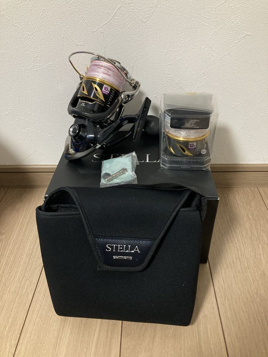 シマノ ステラ SW スピニングリール 20000PG MAXスプール付き拍卖