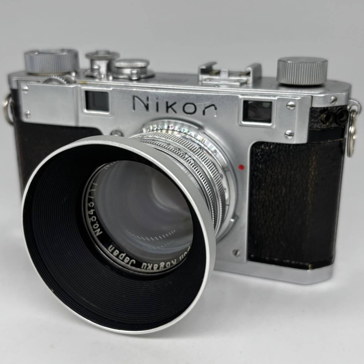 ★動作確認済 ニコン NIKON S 初代 NIPPON KOGAKU TOKYO レンジファインダー レンズ NIKKOR-S・C 1:1.4 F=5cm ※低速機構不備有拍卖