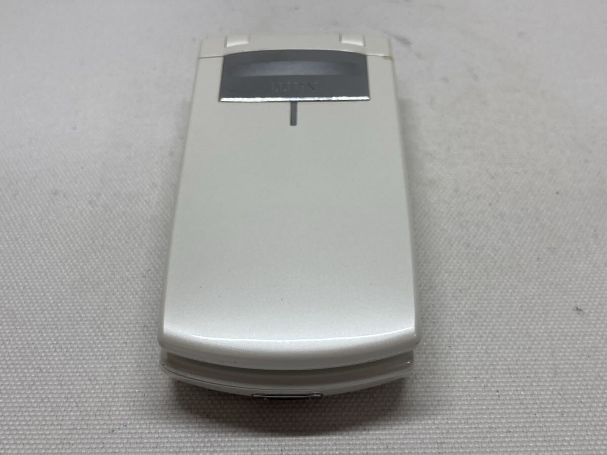 ◯概ね美品 au CDMA W41CA CASIO カシオ 携帯電話 ガラケー ホワイト d01b392dd拍卖