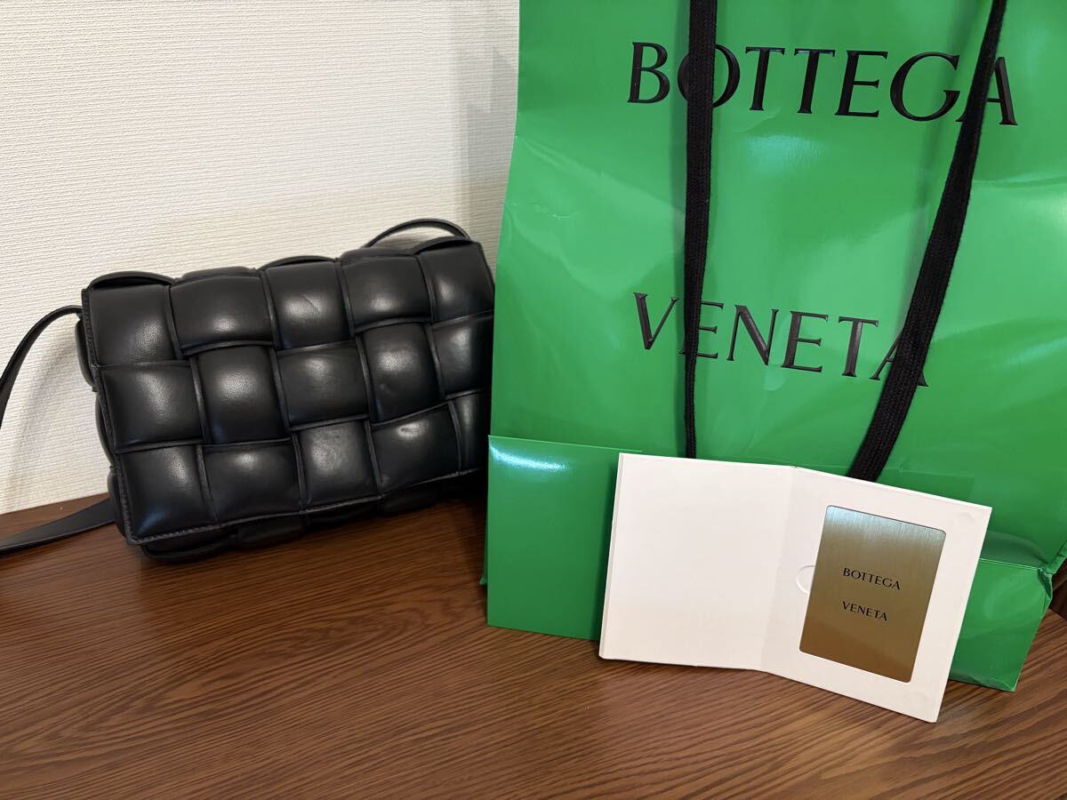 BOTTEGA VENETA ボッテガヴェネタ パデットカセット ショルダーバッグ バッグ レザー ボッテガ 美品拍卖