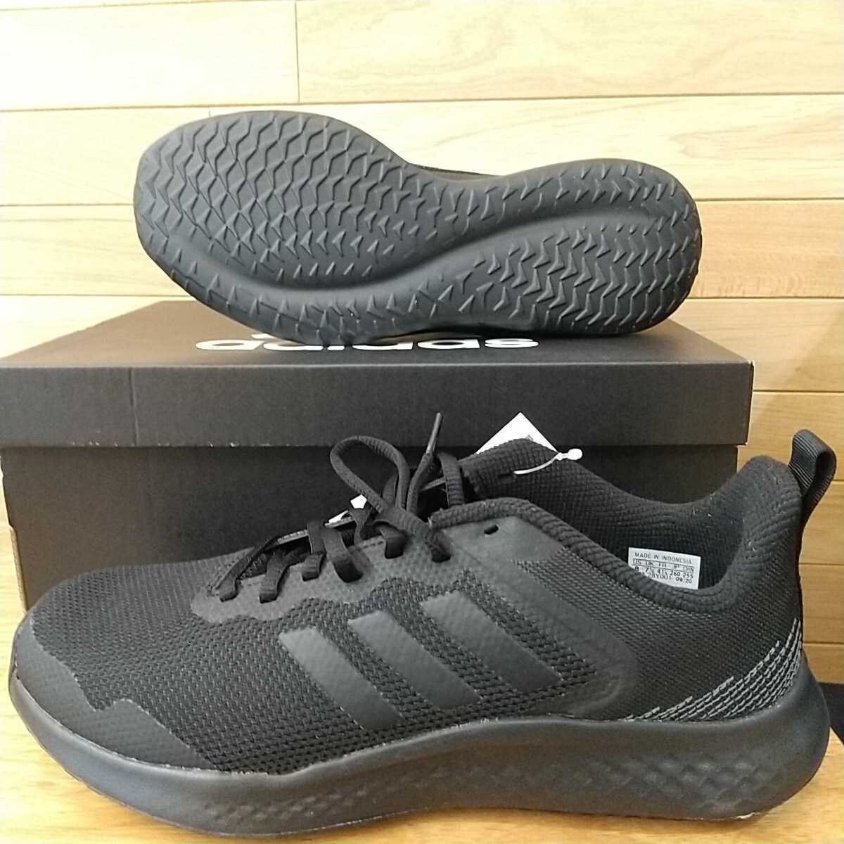 27cm 新品正規品 アディダス フルイドストリート FLUIDSTREET M FW9555 メンズ スニーカー ブラック adidas 黒拍卖