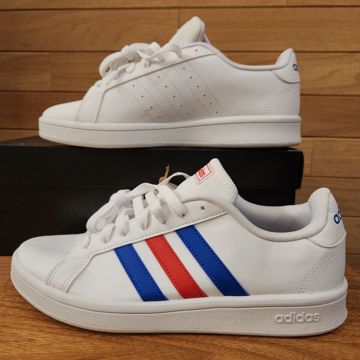 25.5cm 新品正規品 アディダス adidas メンズ GRANDCOURT BASE グランドコート シューズ トリコ 拍卖