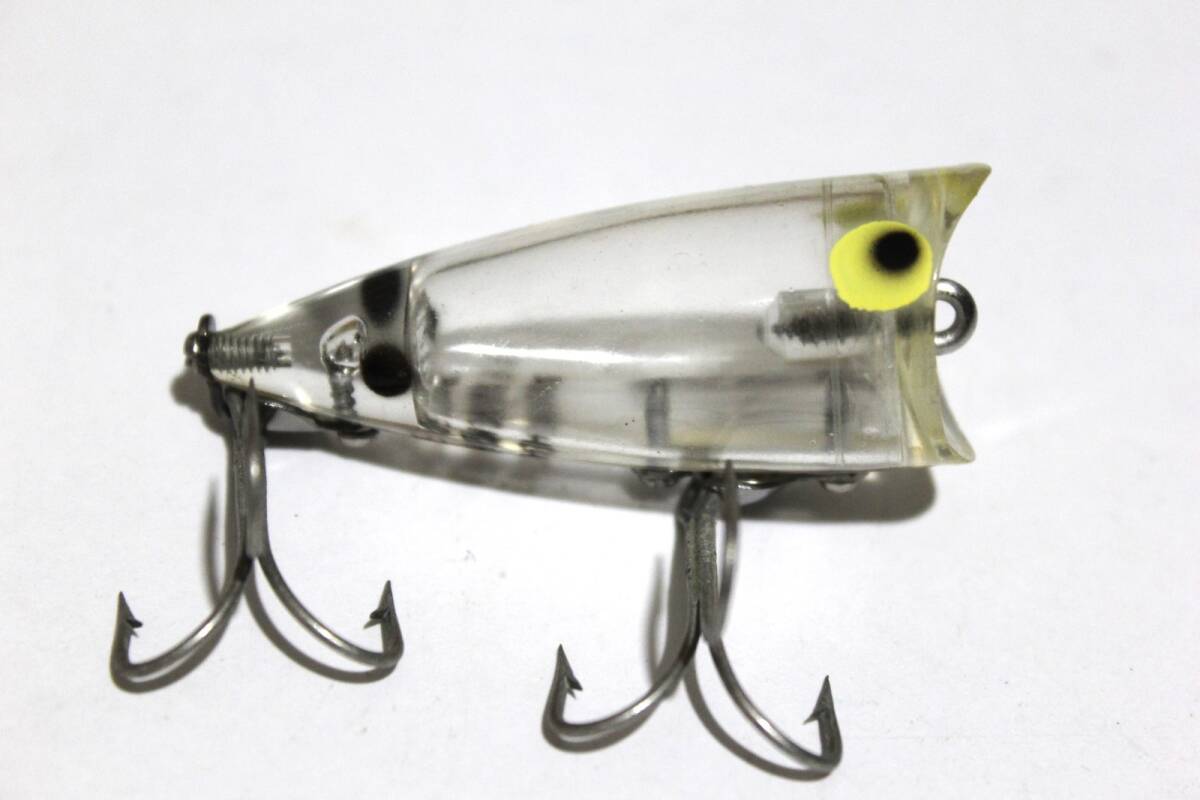■s4715 HEDDON CHUGGER Jr ヘドン チャガー スプーク Jr 希少 吹き目 クリア c ■拍卖