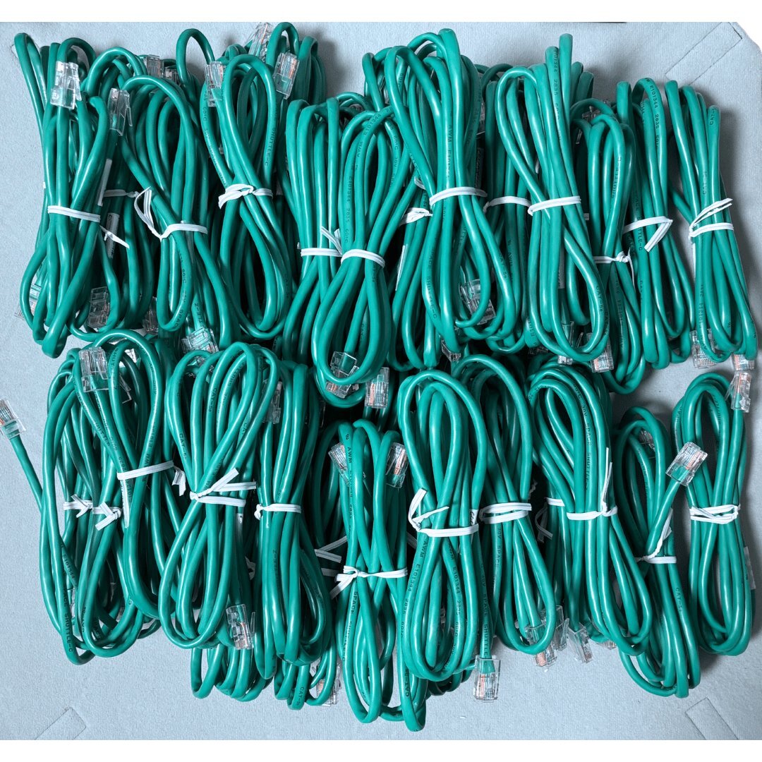 LANケーブル まとめ売り40本 CAT5e 長さ約1.8m拍卖