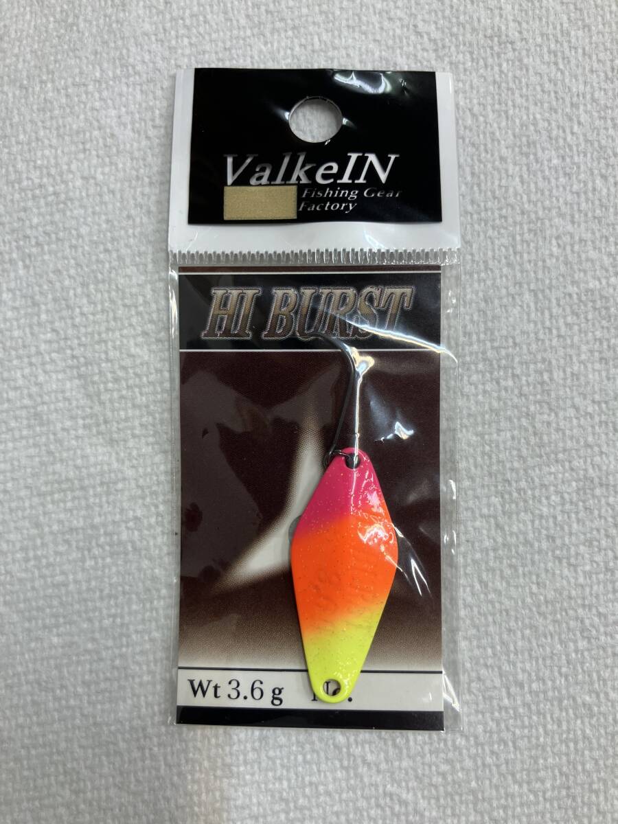 ヴァルケイン ハイバースト 3.6g トラウトアイランド オリカラ てへぺろグロー拍卖