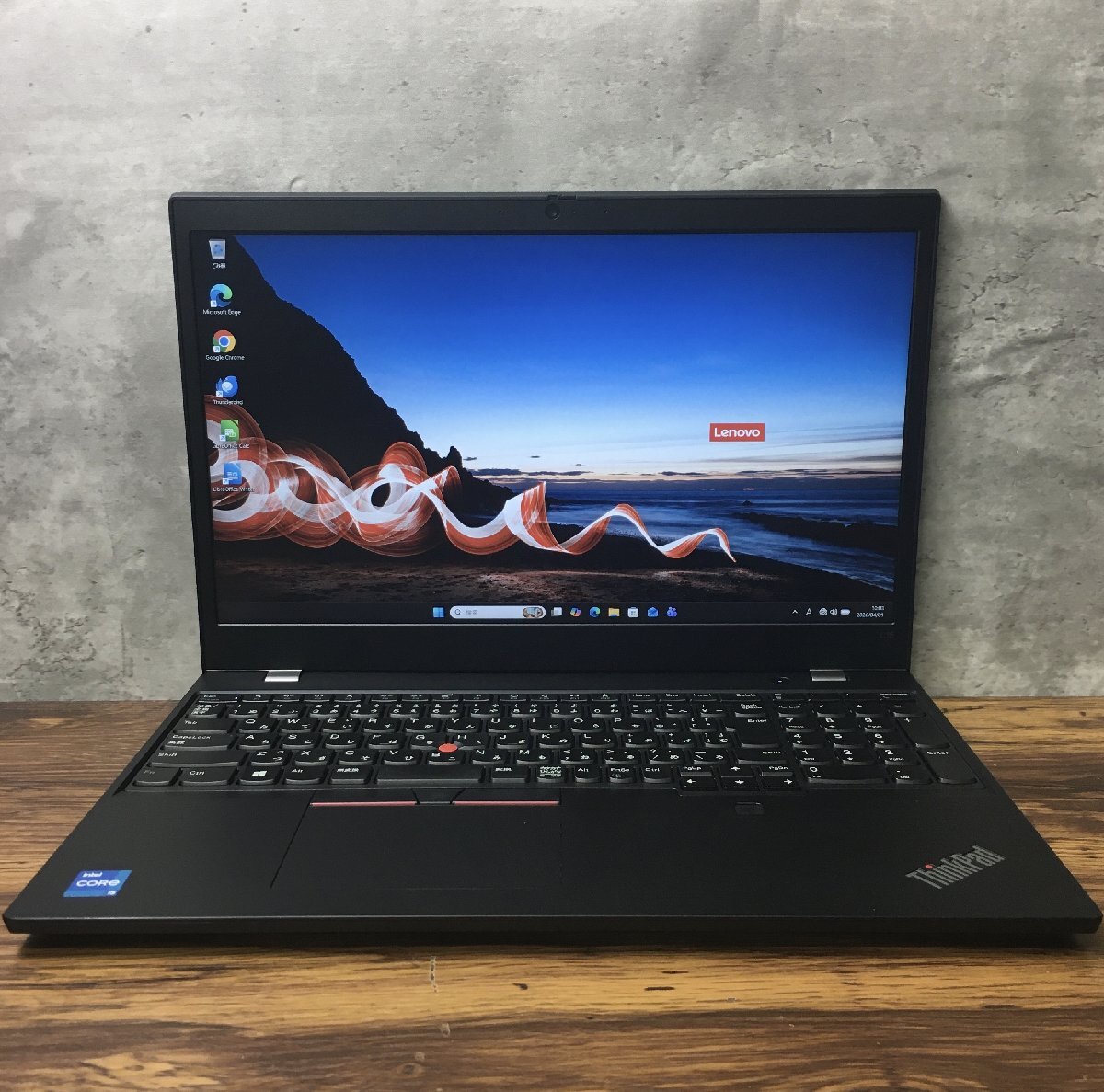 1円~ ●LENOVO THINK PAD L15 GEN2 / 第11世代 Core i5 1135G7 (2.40GHz) / メモリ 8GB / NVMe SSD 256GB / 15.6型 フルHD / Win11 Pro拍卖