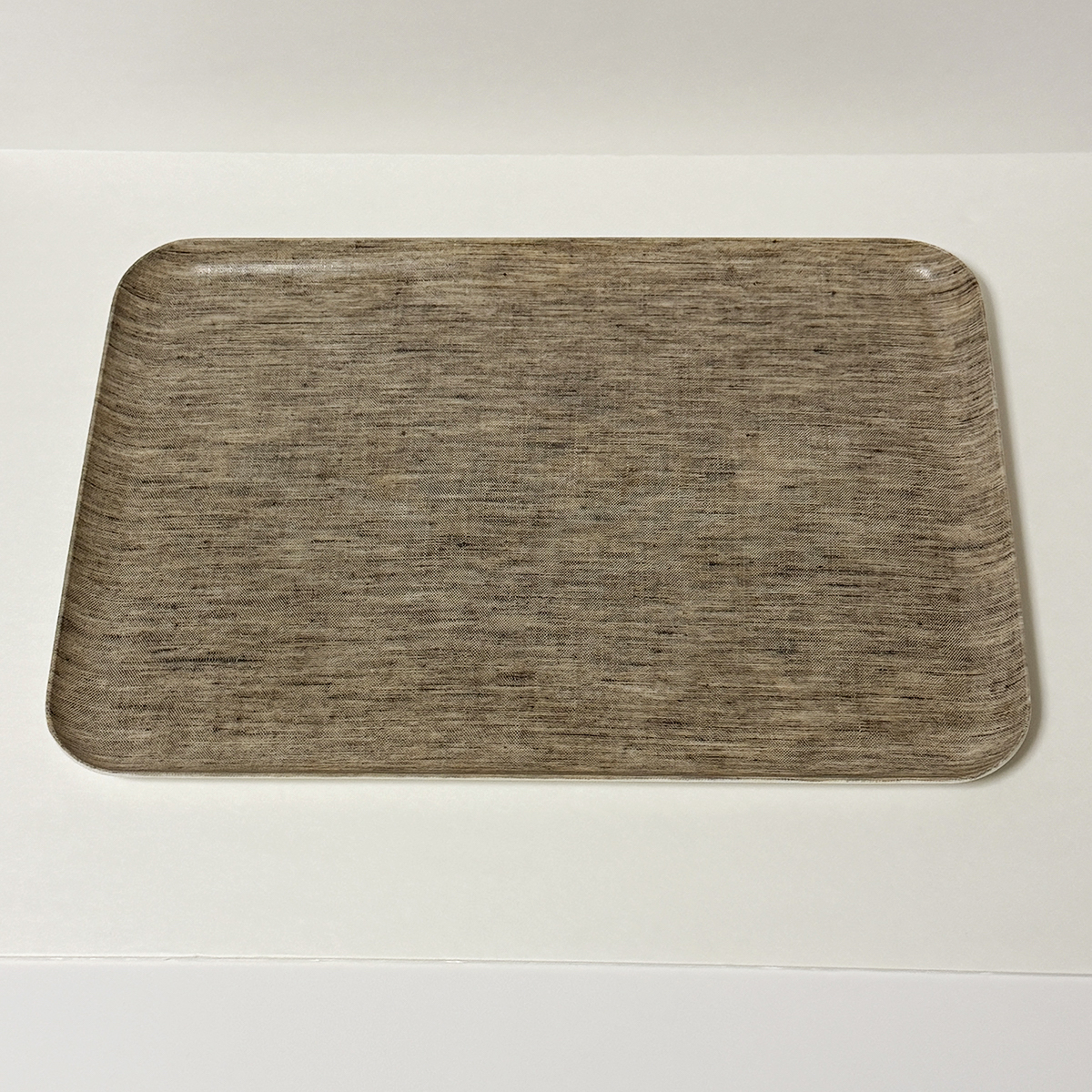 fog linen work. フォグリネンワーク リネンコーティングトレイL (B) W39×D27×H1.7cm ナチュラル Used 中古品拍卖