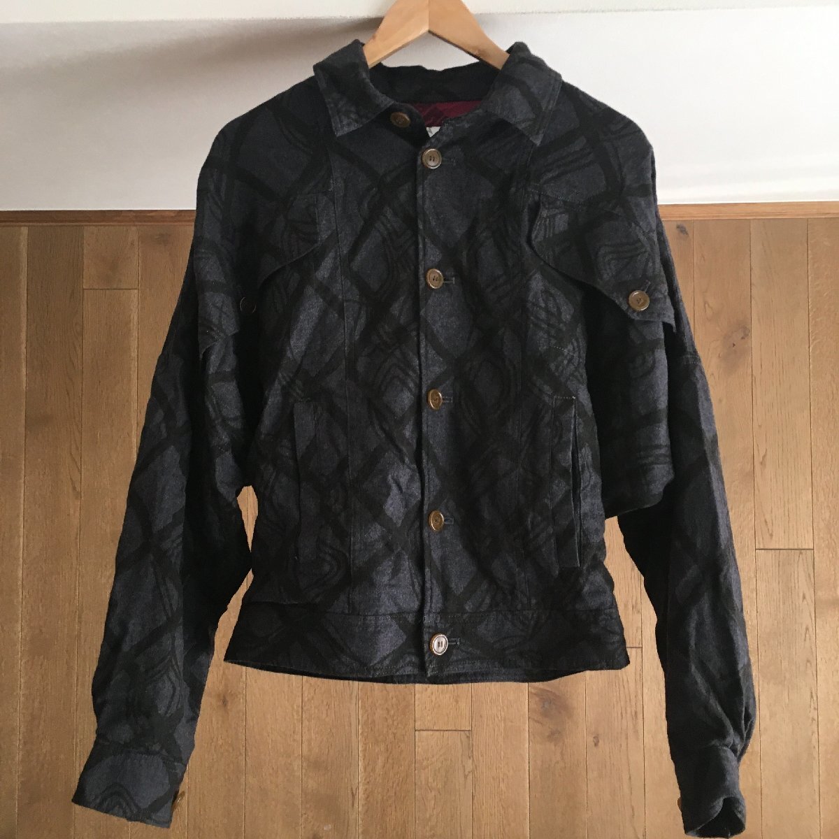 即決 美品 Vivienne Westwood MEN ヴィヴィアンウエストウッド メン ジャケット コート44 TM拍卖