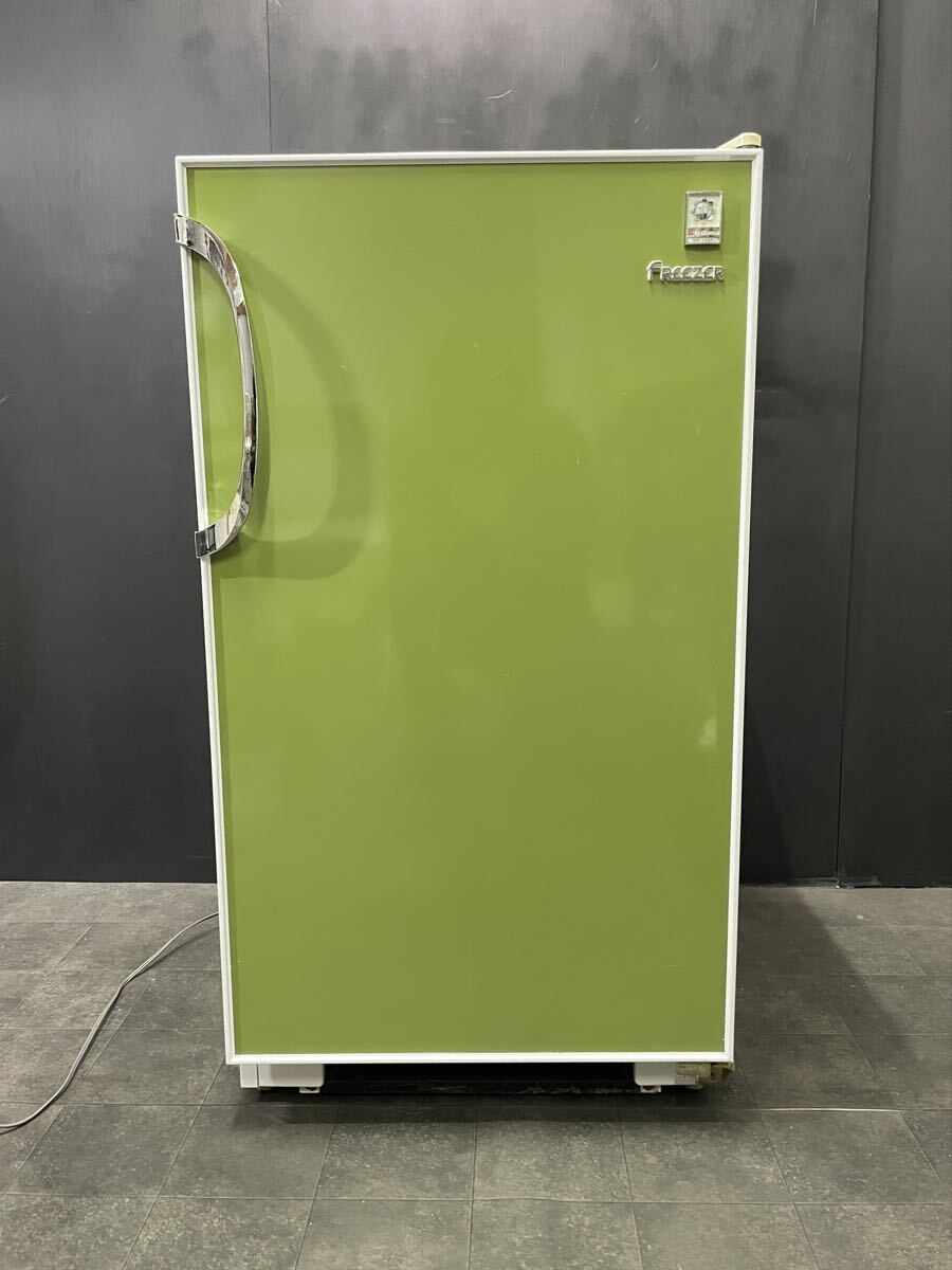 【お引き取り大歓迎】【現状渡し品】昭和レトロ National 冷凍庫 FREEZER NR-139F レトロ家電 インテリア コレクション拍卖