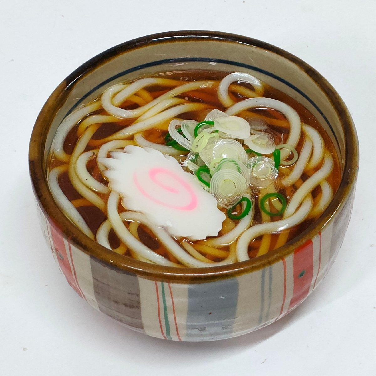 ☆食品サンプル ミニうどん 小うどん 実物大 直径約13.8cm 料理模型 ディスプレイ 展示 実物サイズ拍卖