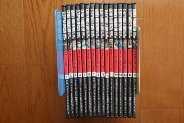 ☆未使用品☆ ジェリー・アンダーソン SF特撮DVDコレクション キャプテンスカーレット DVD全16巻拍卖