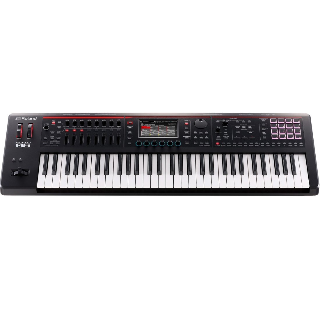 ◆ Roland FANTOM-06 ≪専用ソフトケース付≫ローランド シンセサイザー 61鍵 ワークステーション 新品 未使用品拍卖