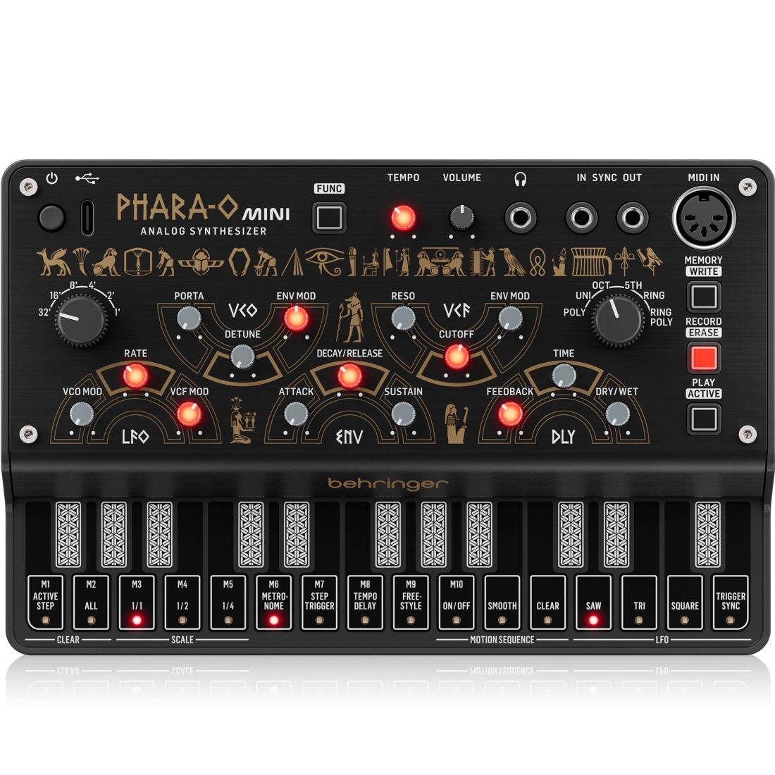 behringer PHARA-O MINI ベリンガー コンパクトサイズ アナログポリフォニックシンセサイザー 新品 店頭展示品拍卖
