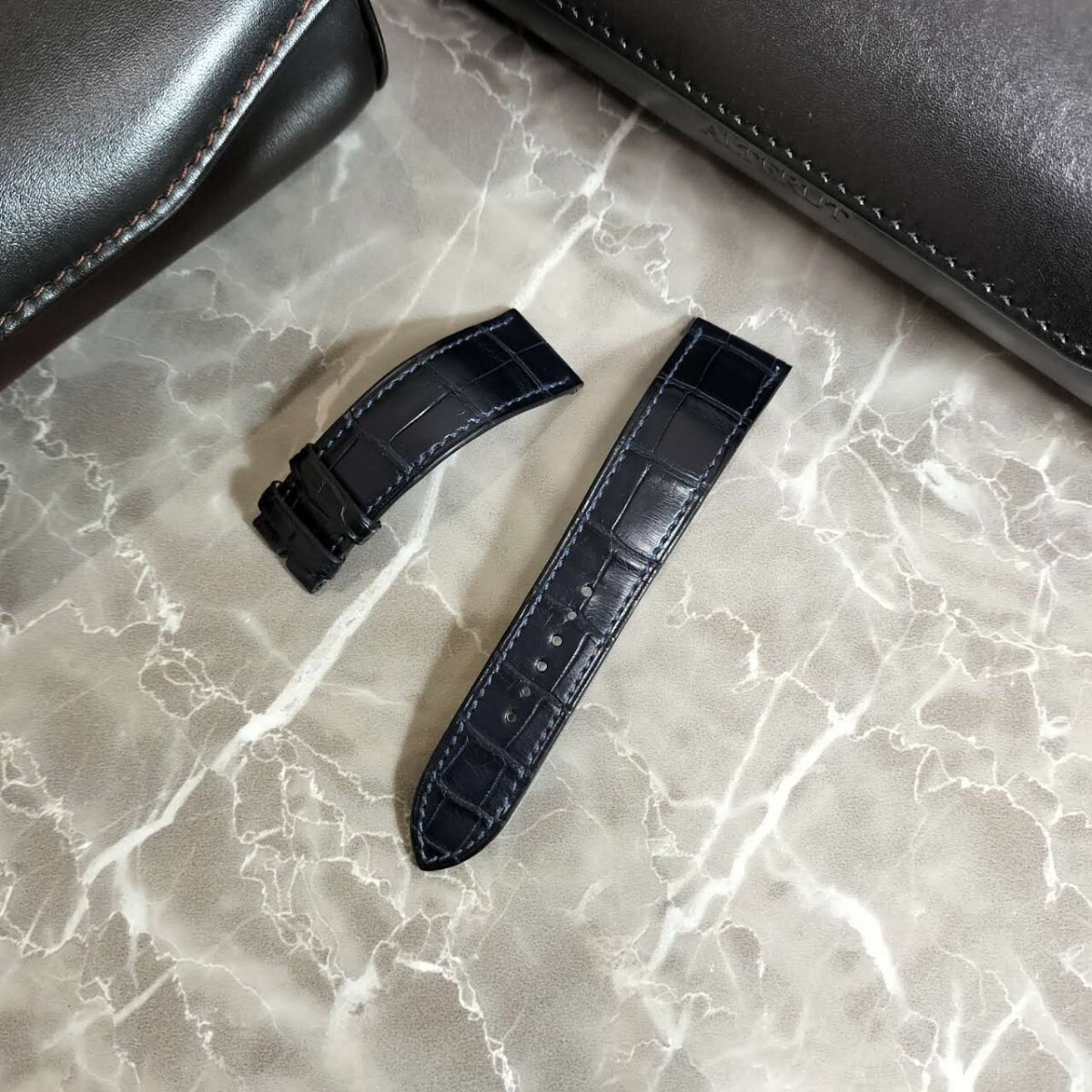 超破格!! エルメス 純正 アリゲーター ベルト拍卖