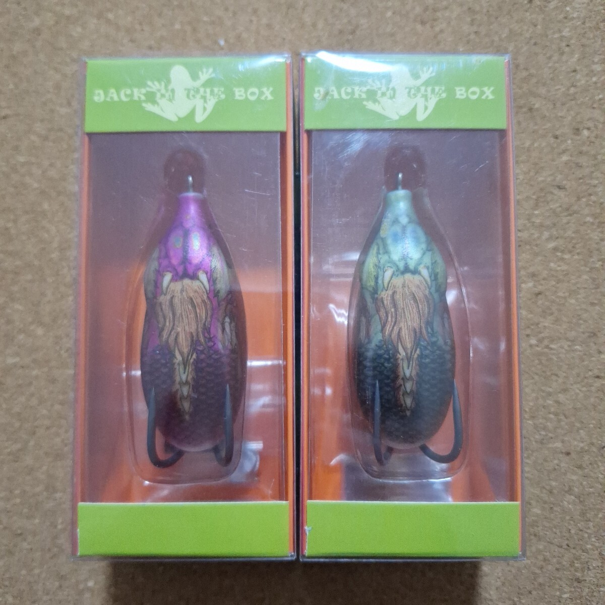 未使用 フィネス コヨーテjr 紅龍&緑龍 雷魚フロッグ 送料230円 拍卖