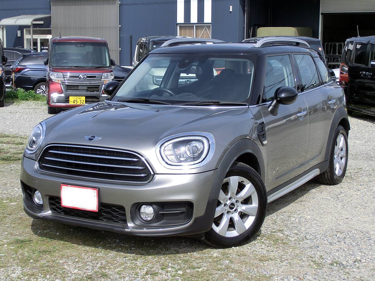 ☆落札後本車検取渡H29MINIクーパーDクロスオーバーALL4ペッパーPKG1オーナーレーダークルーズ軽減ブレーキパワートランクBカメラ/記録簿有拍卖