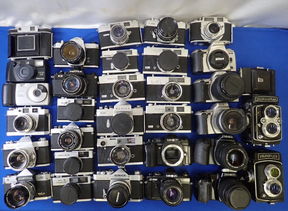 ◎ フィルムカメラ まとめ オリンパス 35 DC TOPCON MAMIYA AIRES Petri コニカ ミノルタ ペンタックス FUJICA Yashica PRIMOFLEX拍卖
