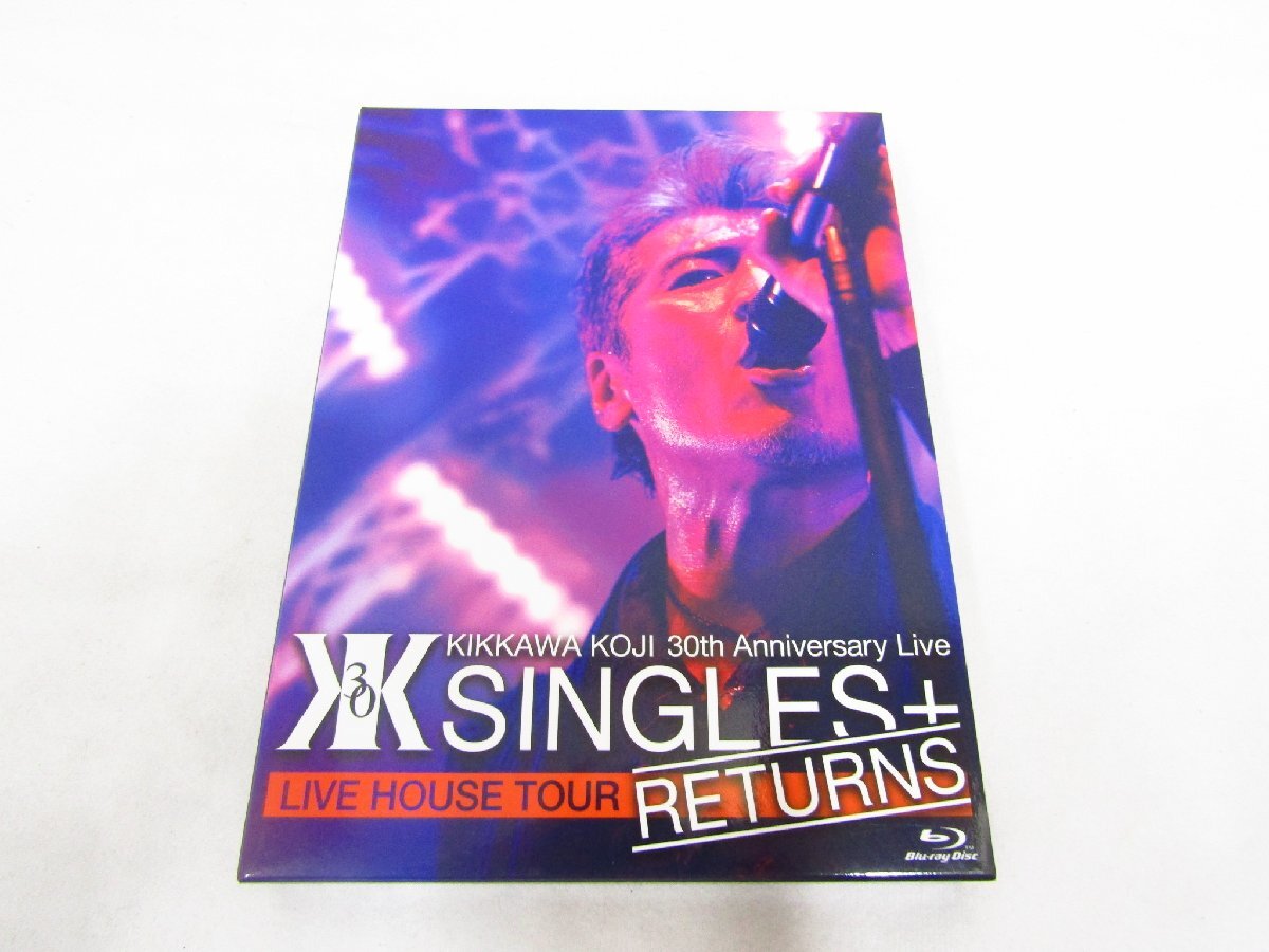 吉川晃司「KIKKAWA KOJI 30th Anniversary Live “SINGLES+ RETURNS”」 Blu-ray ブルーレイ 中古品★020317拍卖