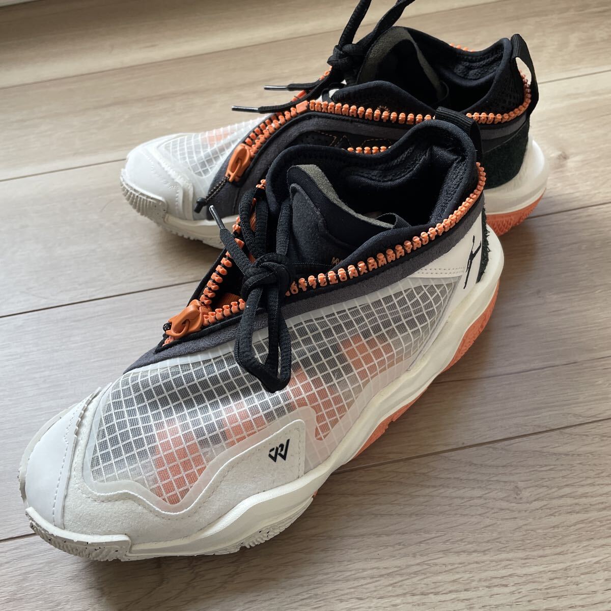 【試着のみ】NIKE JORDAN WHY NOT 6 ジュニア 24.0 cm ラッセルウェストブルック ナイキ ジョーダン ナイキ バッシュ バスケットボール拍卖