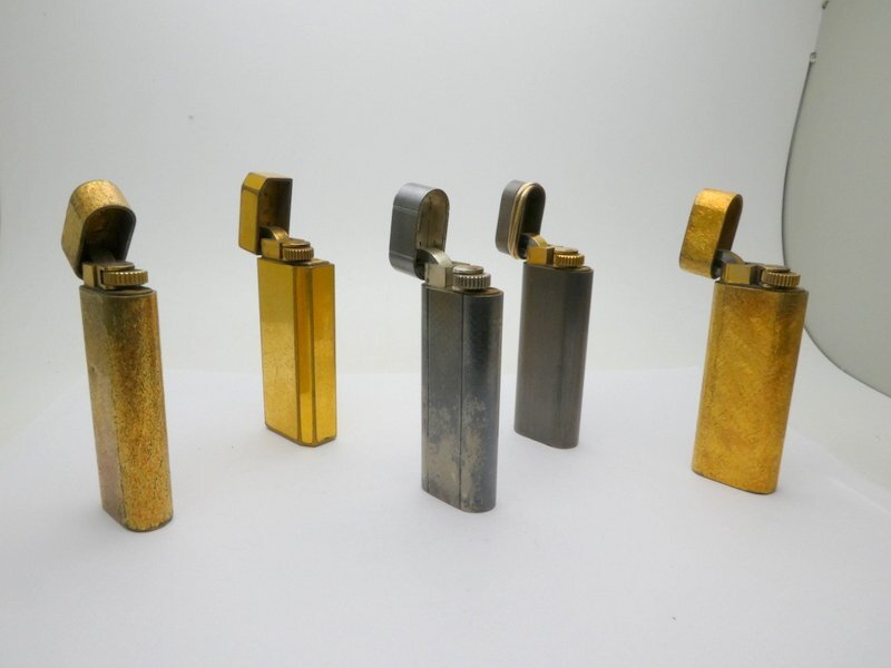 Cartier ライター5点 まとめ トリニティ オーバル 楕円形 ペンタゴン 五角形 着火未確認 ガスライター カルティエ 1円~ Z0394c拍卖