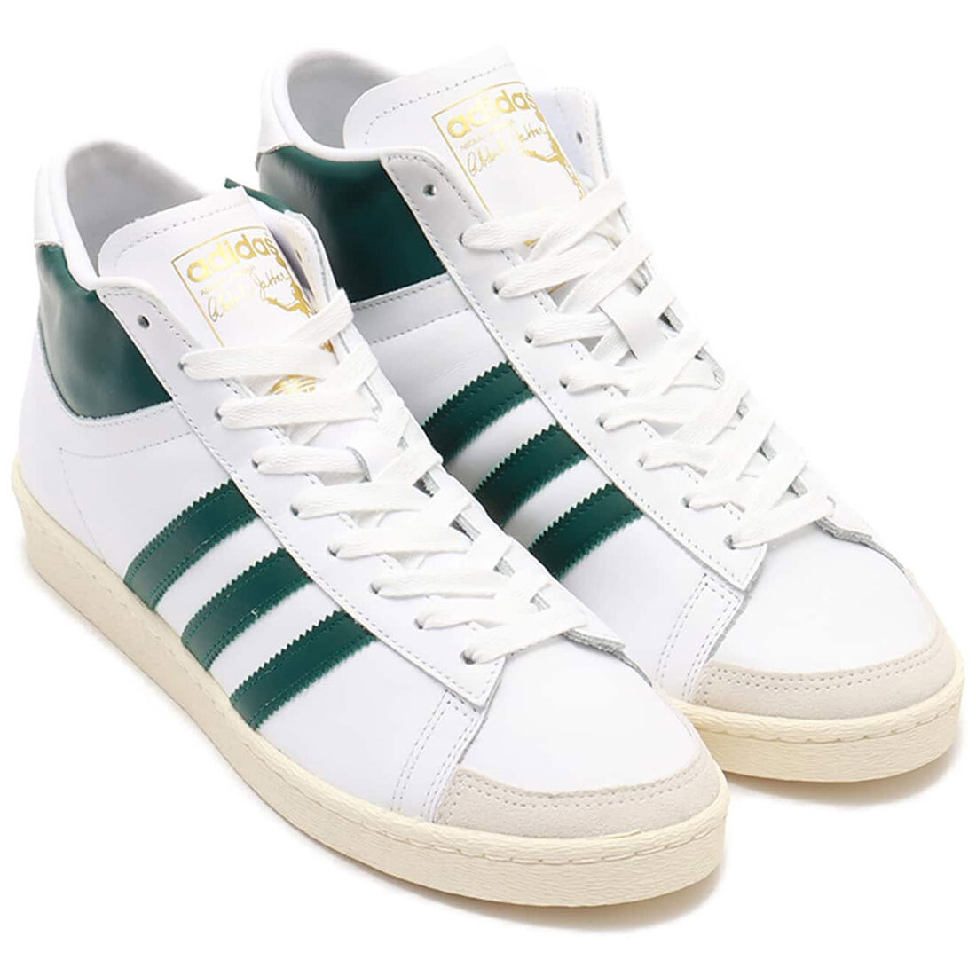 ・スピード発送 新品未使用 adidas(アディダス) オリジナルス JABBAR HI スニーカー JI3444(White/Collegiate Green)27.0CM拍卖