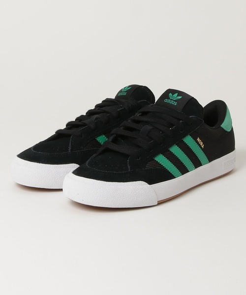 ・スピード発送 新品未使用 adidas(アディダス) オリジナルス NORA スニーカー JH8143(Black/Green/White)27.0CM拍卖