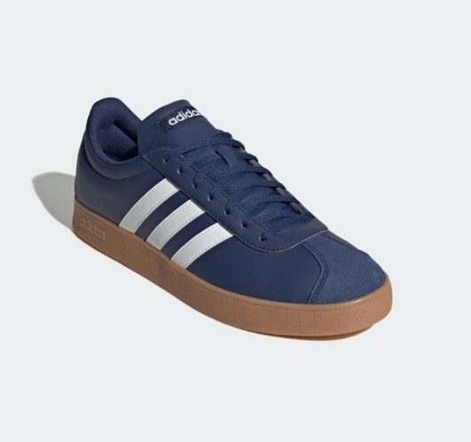 ・スピード発送 新品未使用 adidas(アディダス) VL COURT BASE スニーカー JR2212(Gum/Dark Blue)25.0CM拍卖