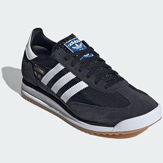 ・スピード発送 新品未使用 adidas(アディダス) オリジナルス SL 72 RS スニーカー JI1282(Black/White/Blue)25.5CM拍卖