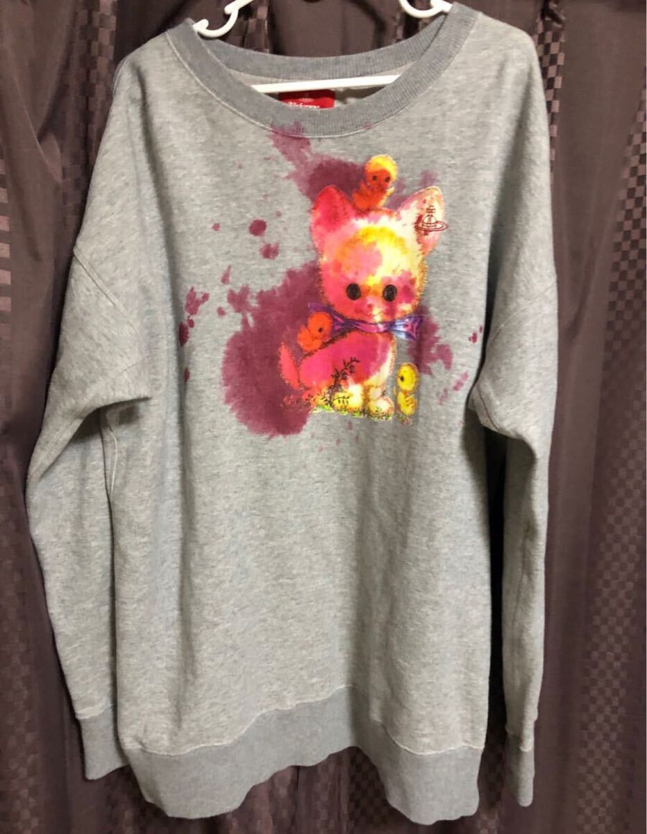 ヴィヴィアンウエストウッドvivienne westwood猫catトレーナーネコスウェット拍卖
