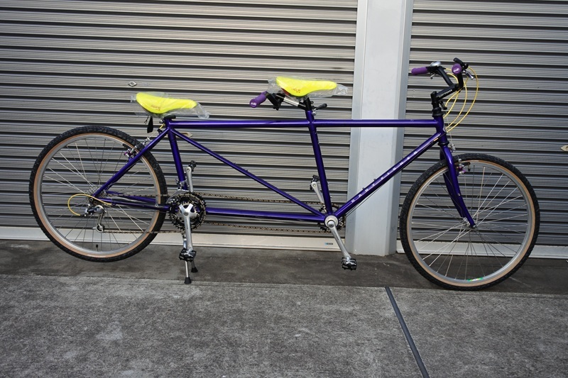 GARY FISHER GEMINI タンデムMTB 90s 当時仕様ベース サンツアーXC-Comp 3×7 クロモリ オールドマウンテンバイク 26インチ拍卖