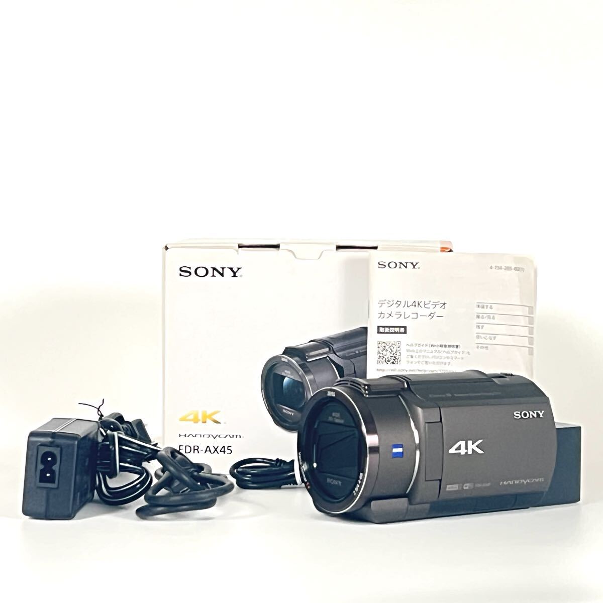 ★極上品★ SONY FDR-AX45 ブロンズブラウン 【元箱・付属品完備/動作確認済】 4K 空間光学手ブレ補正 空間光学ユニット良好拍卖
