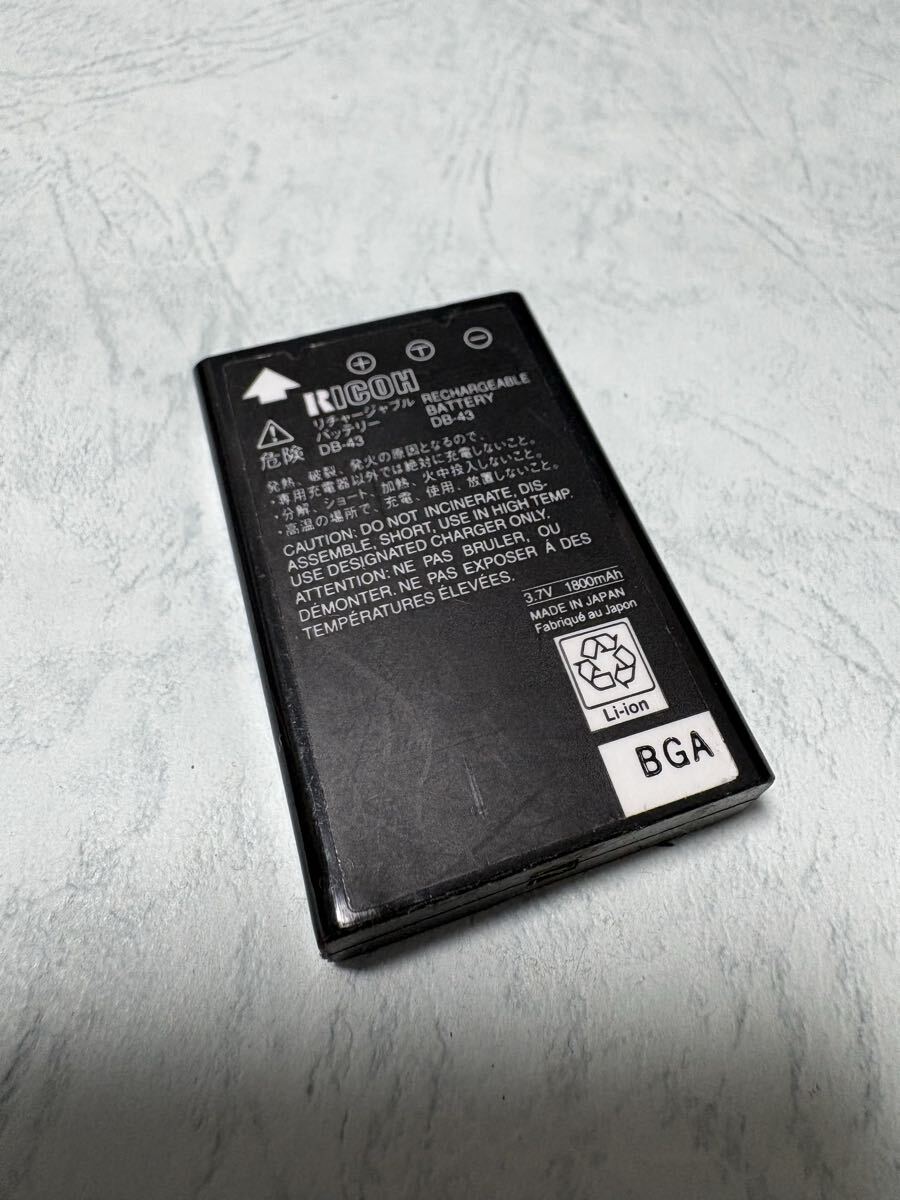 送料無料■中古■リコー純正品■DB-43■バッテリー/電池パック■RICOH拍卖