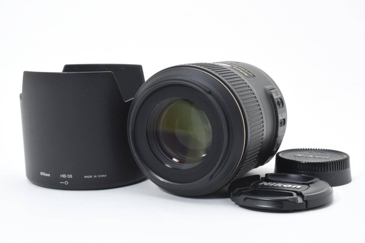 【特上美品】Nikon AF-S VR MICRO NIKKOR 105mm F2.8G IF-ED ニコン 完動品 #212拍卖