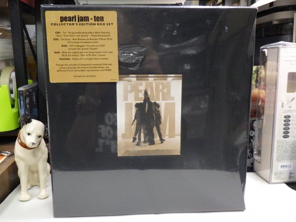 W1|SEALED新品未開封【2CD+DVD+CAS+2LP+2LP-COLLECTOR'S EDITION BOX SET】PEARL JAM パール・ジャム - TEN拍卖