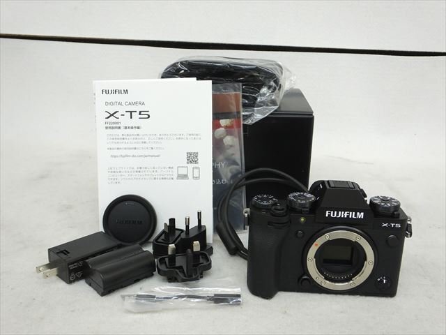 【01】FUJI フジ X-T5 ミラーレス一眼 中古 現状品 260402S8315拍卖
