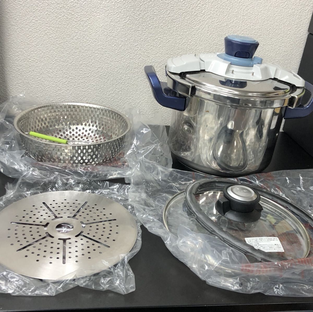 【未使用】 T-fal クリパソ デジタル2 クリプソグランド ティファール 圧力鍋 調理器具 6L拍卖