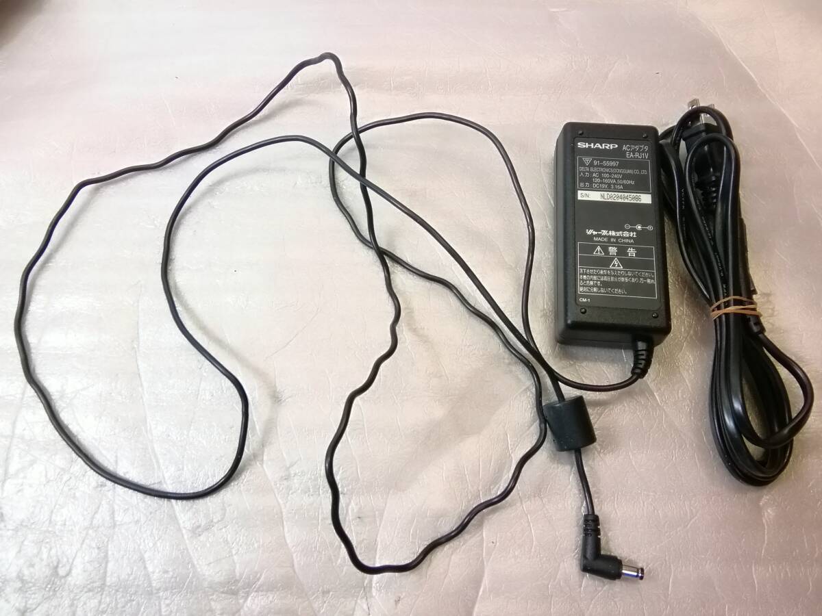 シャープ SHARP ACアダプター EA-RJ1V 通電確認済み (R)拍卖