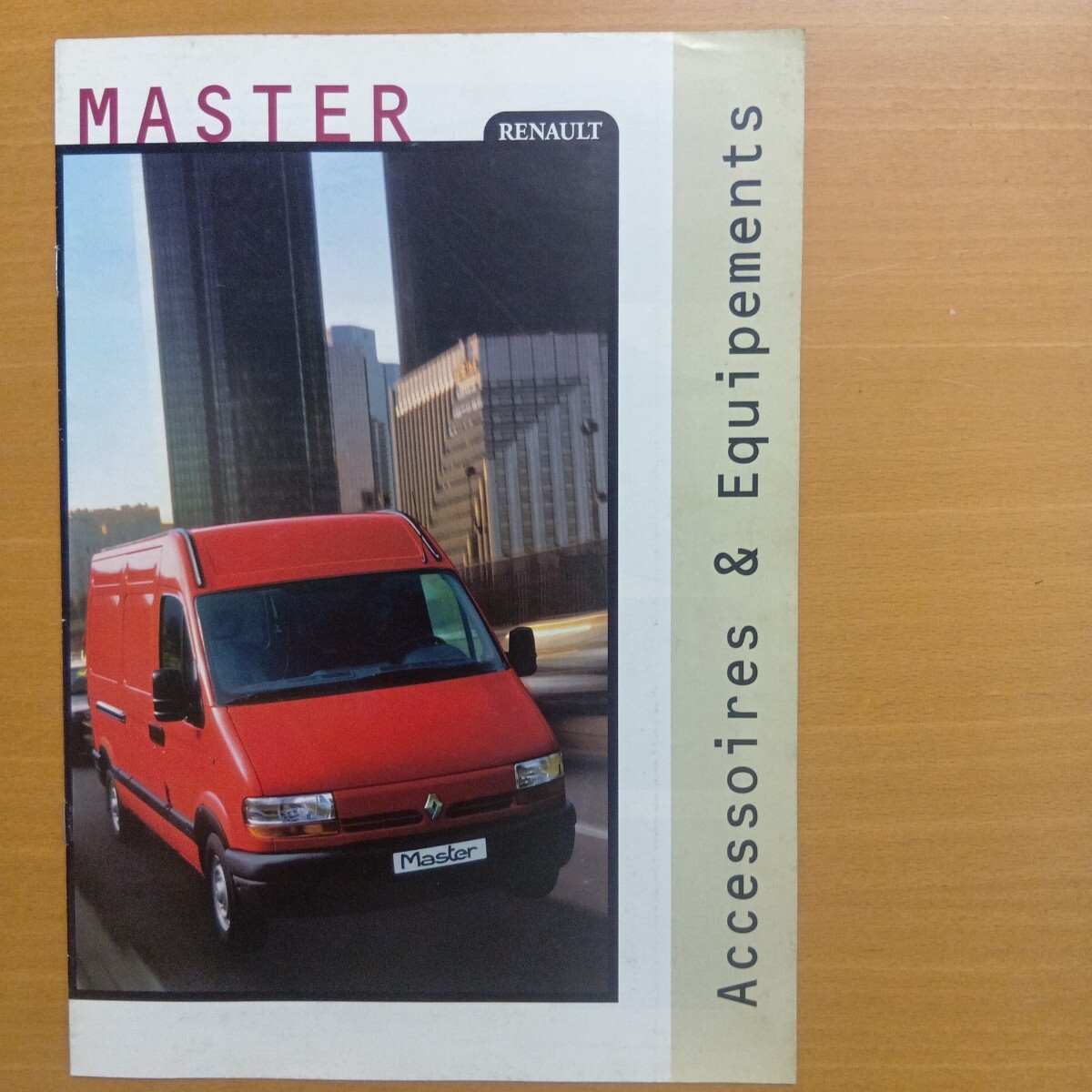 希少! 1999年 ルノー マスター (Renault MASTER) 本国版アクセサリーカタログ ★日本未導入車/当時物マニア向け拍卖