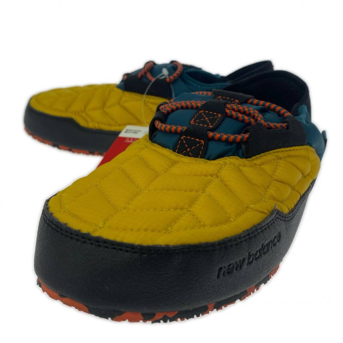 美品 NEW BALANCE ニューバランス タグ付き SUFMOCM2 スリッポン size25/イエロー×グリーン×ブラック拍卖