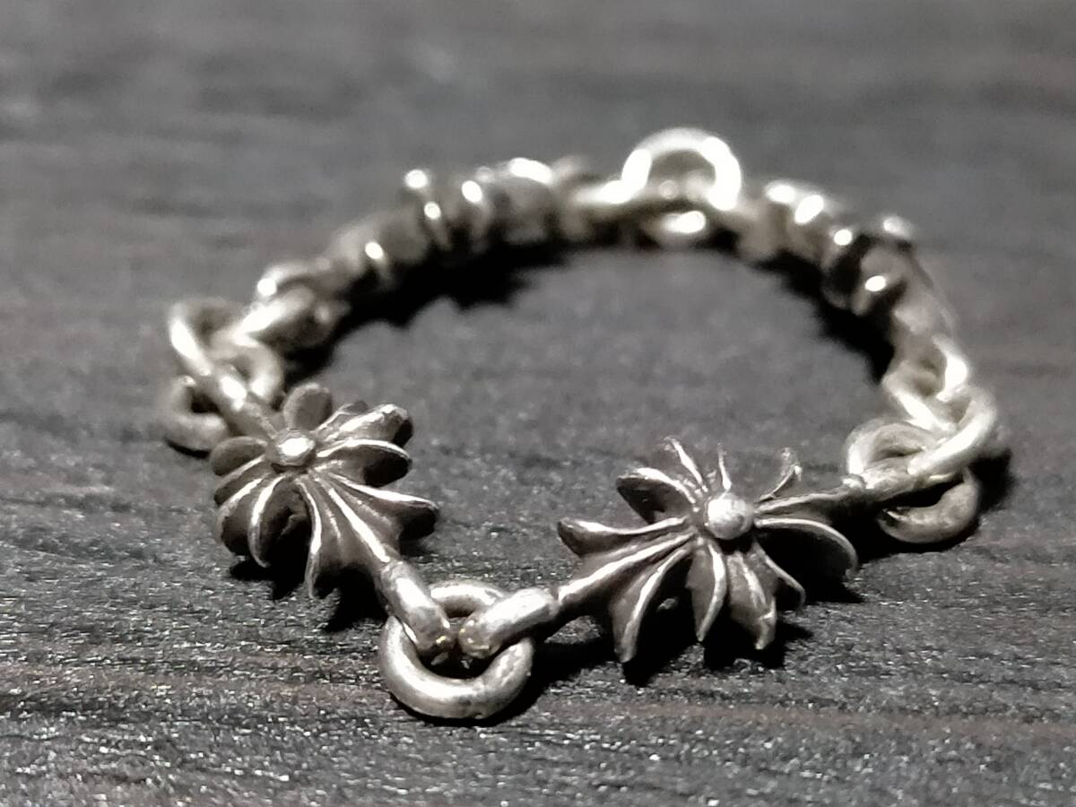 CHROME HEARTS レア タイニーE CHプラスリング クロムハーツ シルバー925 拍卖