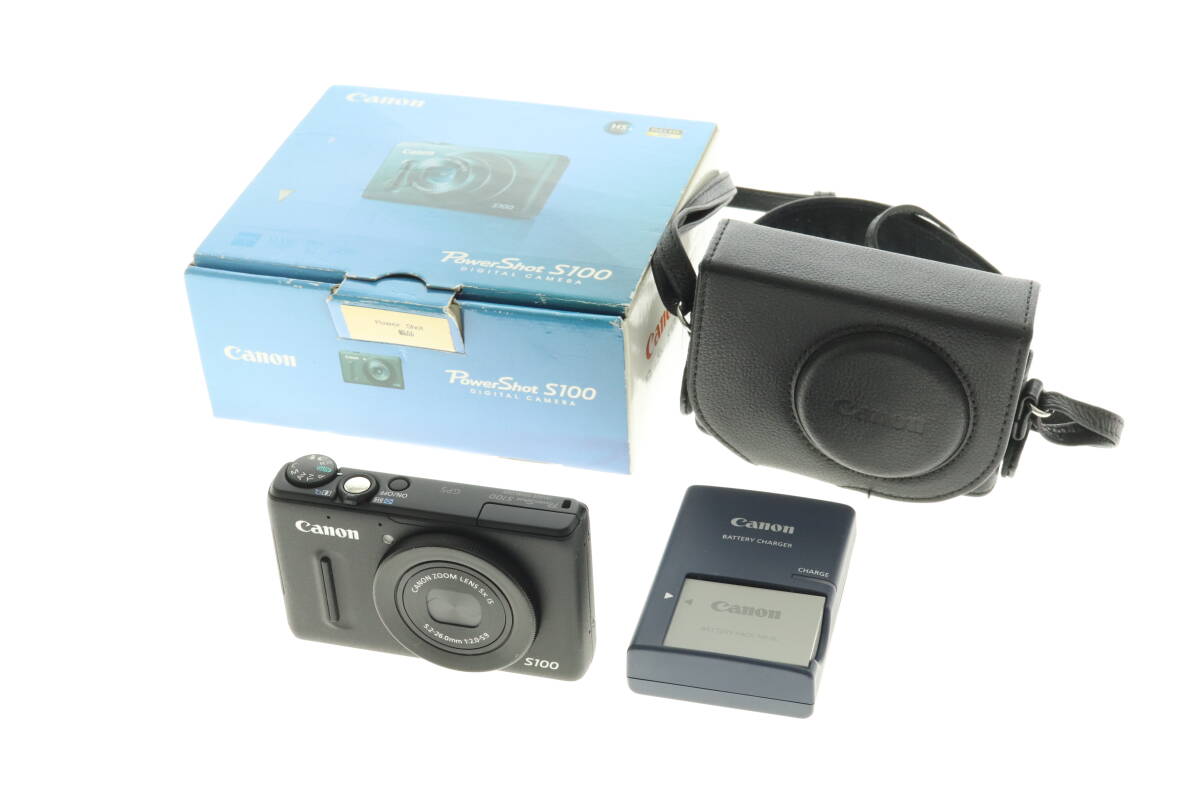 VMPD8-318-6 Canon キャノン デジカメ PC1675 PowerShot パワーショット S100 コンパクトデジタルカメラ コンデジ シャッター確認済 中古拍卖