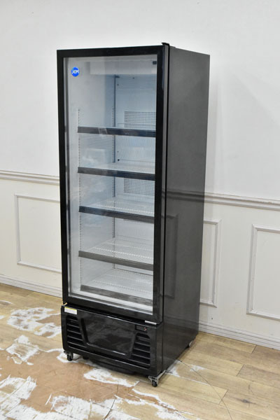 FM12 JCM 業務用 厨房機器 リーチイン冷蔵ショーケース タテ型冷蔵ショーケース 縦型 冷蔵庫 スリムタイプ 100V拍卖