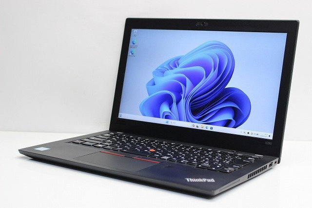 ノートパソコン Windows11 中古 Lenovo ThinkPad X280 第8世代 Core i5 メモリ8GB SSD256GB 軽量 コンパクト カメラ 1円スタート拍卖