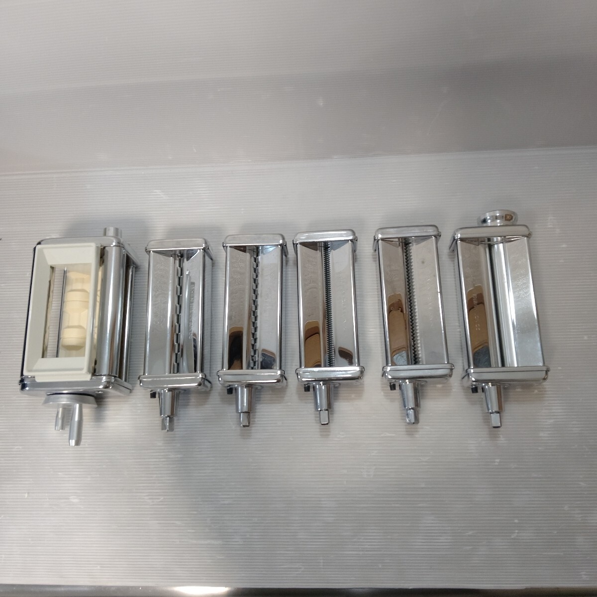 Kitchen Aid パスタマシン アタッチメント 6個セット 製麺機 スタンドミキサー パスタローラー拍卖