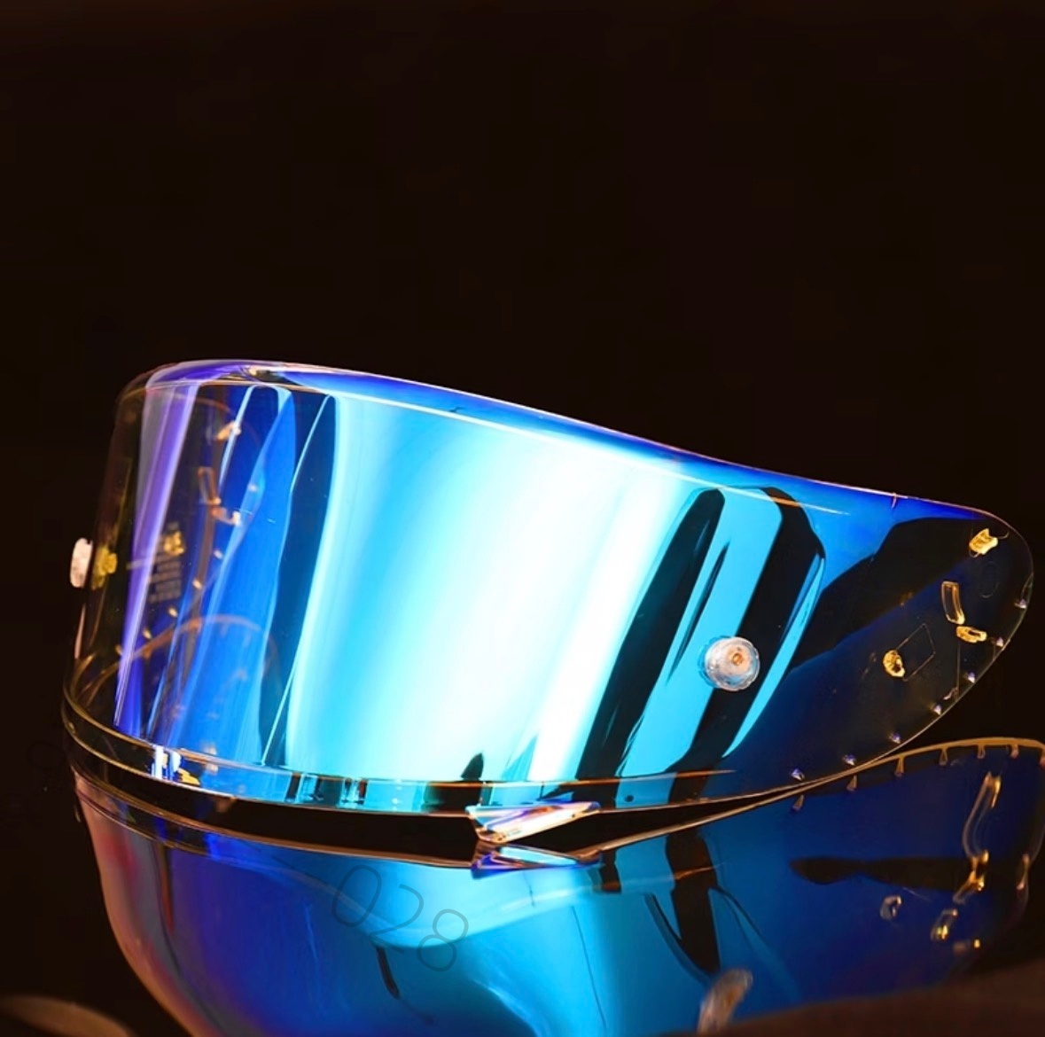 SHOEI ショウエイ ヘルメット レンズ ハイビジョンレンズ X14 Z7 交換用 CWR-F 夜間認識 夜間適用 オーロラブルー tkjp005拍卖