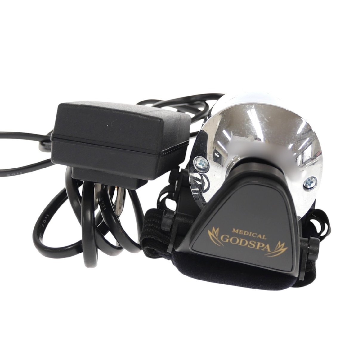 1円スタート MEDICAL GODSPA メディカル ゴッドスパ 家庭用電気マッサージ器 管理医療機器 健康器具 ブラック 家電 通電確認済み拍卖