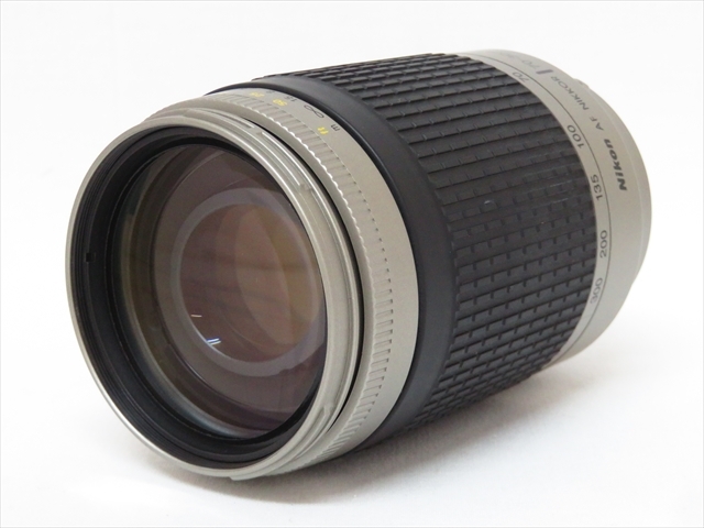 ◆◇Nikon ニコン AF NIKKOR 70-300mm F4-5.6G シルバー 望遠ズームレンズ レンズフード付◇◆拍卖