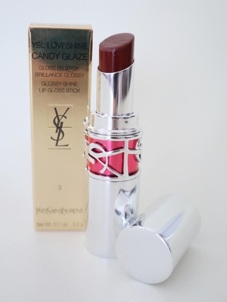 YSL イヴ・サンローラン ラブシャイン 口紅 記載量3.2g 色3 キャンディグレーズ コスメ 6464138拍卖