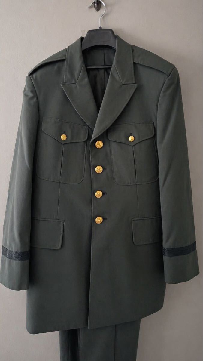 旧制服 上下セット セットアップ 陸上自衛隊 制服 91式拍卖