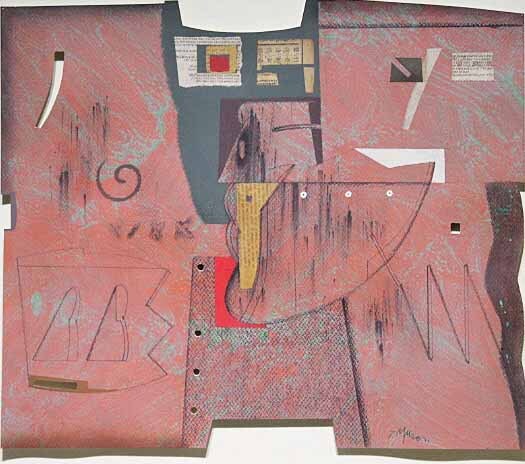 ■室越健美■ 【ドローイング2 花のかたち】 1991年 ドローイング 10号 直筆サイン 真作保証有り拍卖